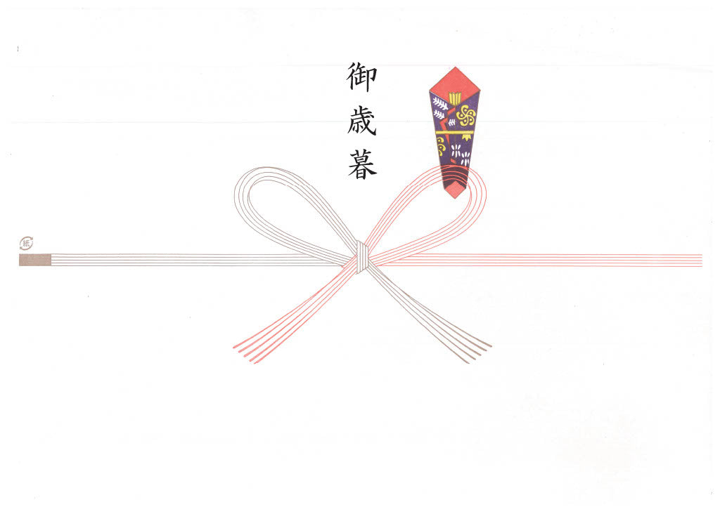 Gift wrapping: New Year's gift (bow)