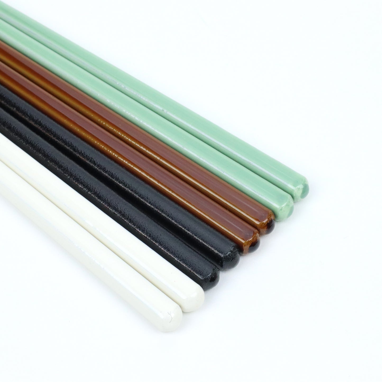 Mashiko-colored chopsticks, celadon glaze, 18cm