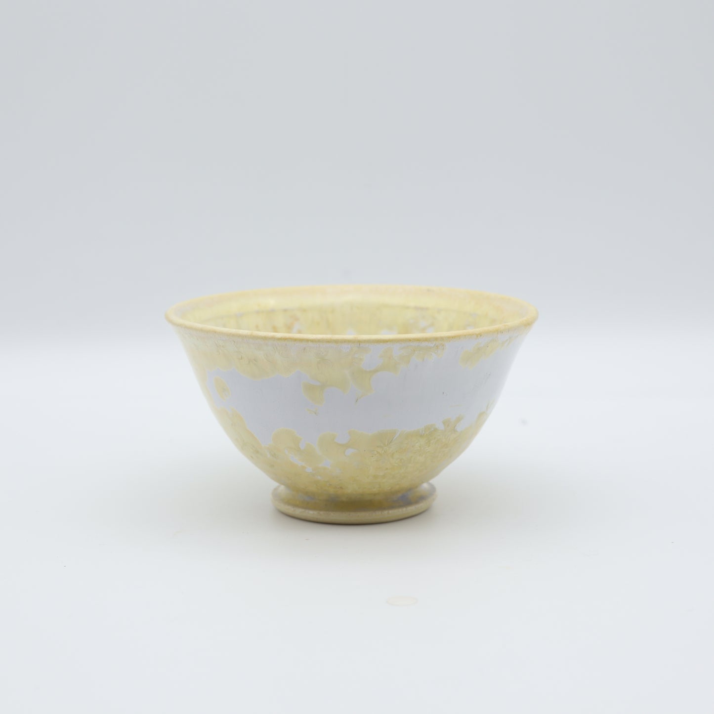 【三田和実】結晶釉飯碗 小 白