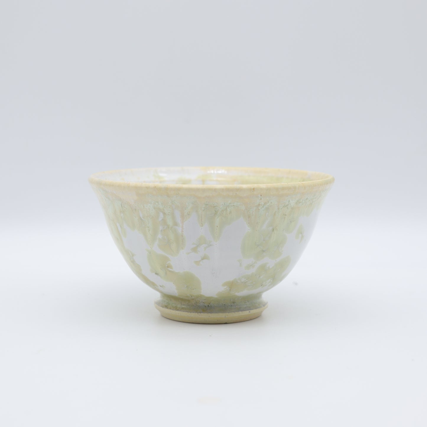 【三田和実】結晶釉飯碗 小 ミント