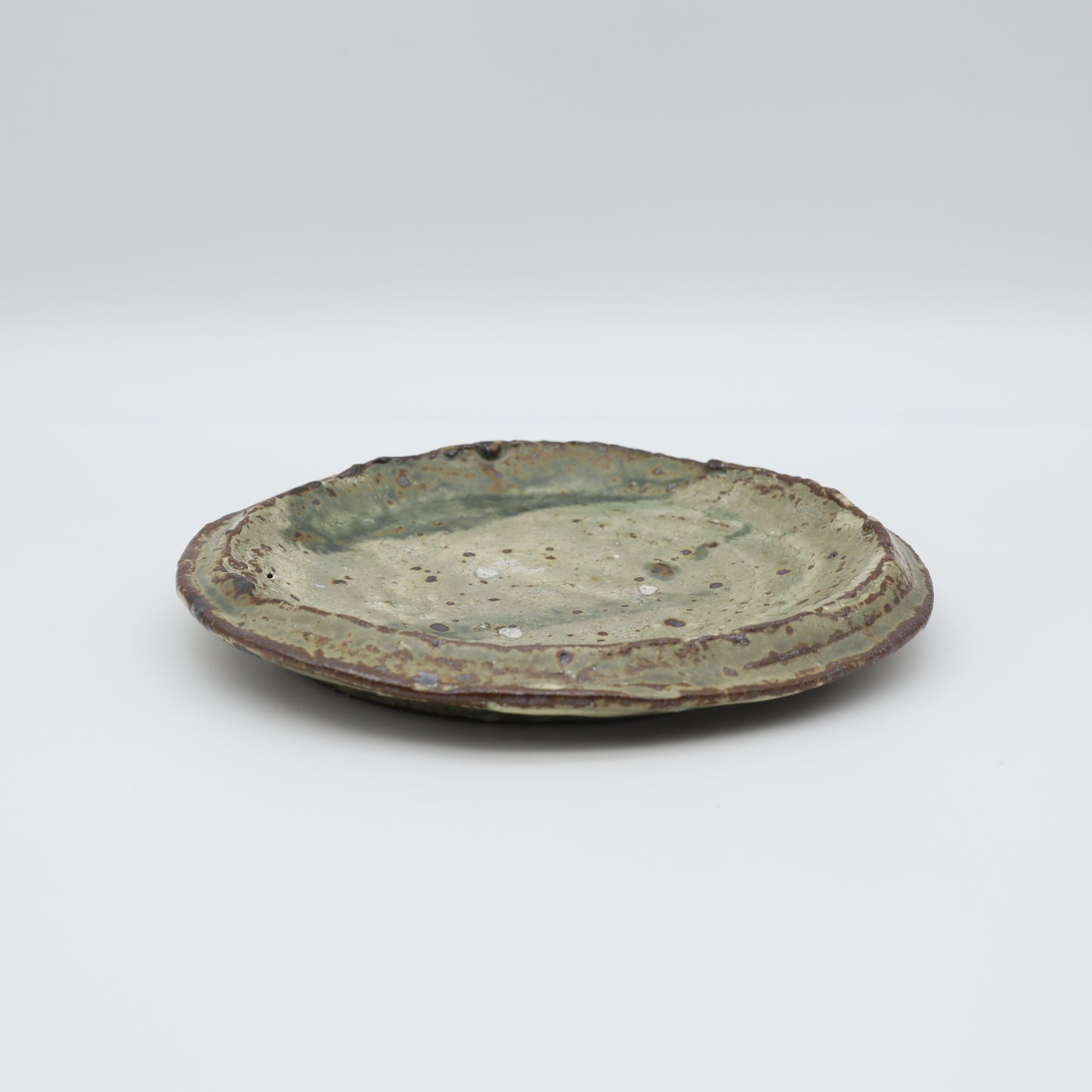 【小野正穂】手のべ5寸皿