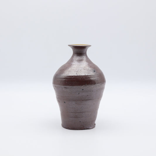 饗庭孝昌 とくり一輪挿 別角度 - 花器・壺 | 益子焼 陶庫