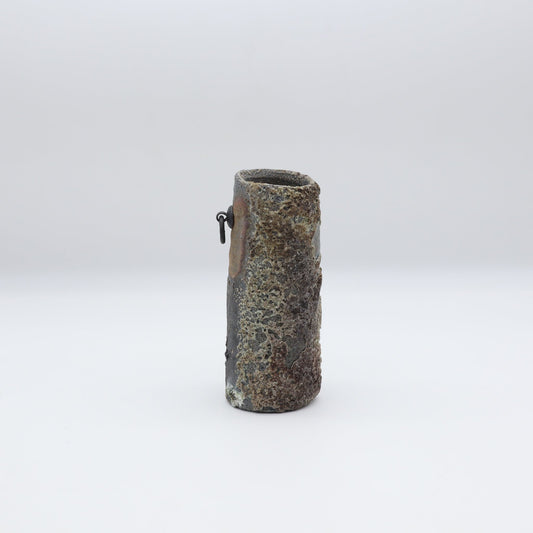 岩見晋介 掛花入筒 - 花器・壺 | 益子焼 陶庫