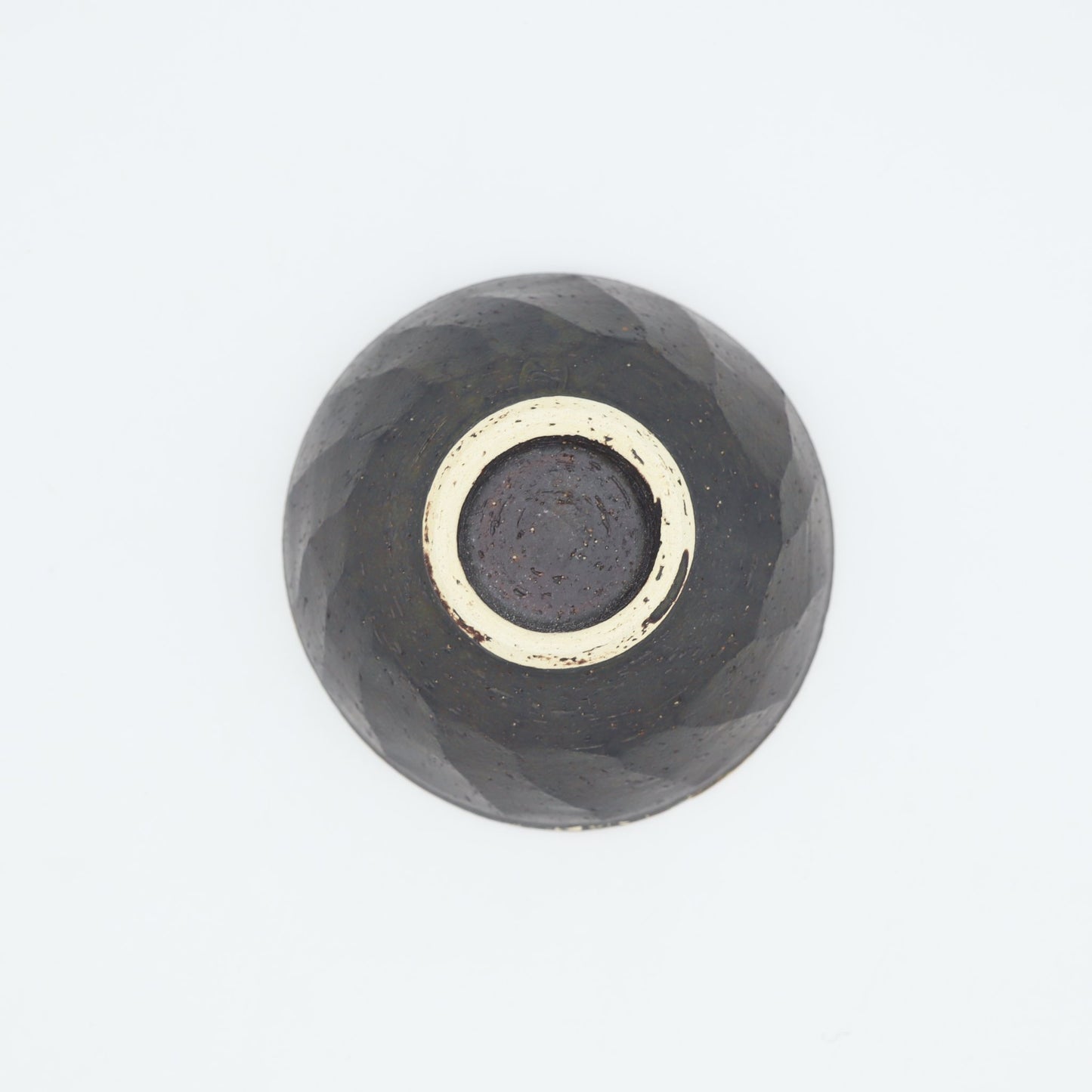 小峰尚 黒釉面取飯碗 小 - 碗・飯碗 | 益子焼 陶庫