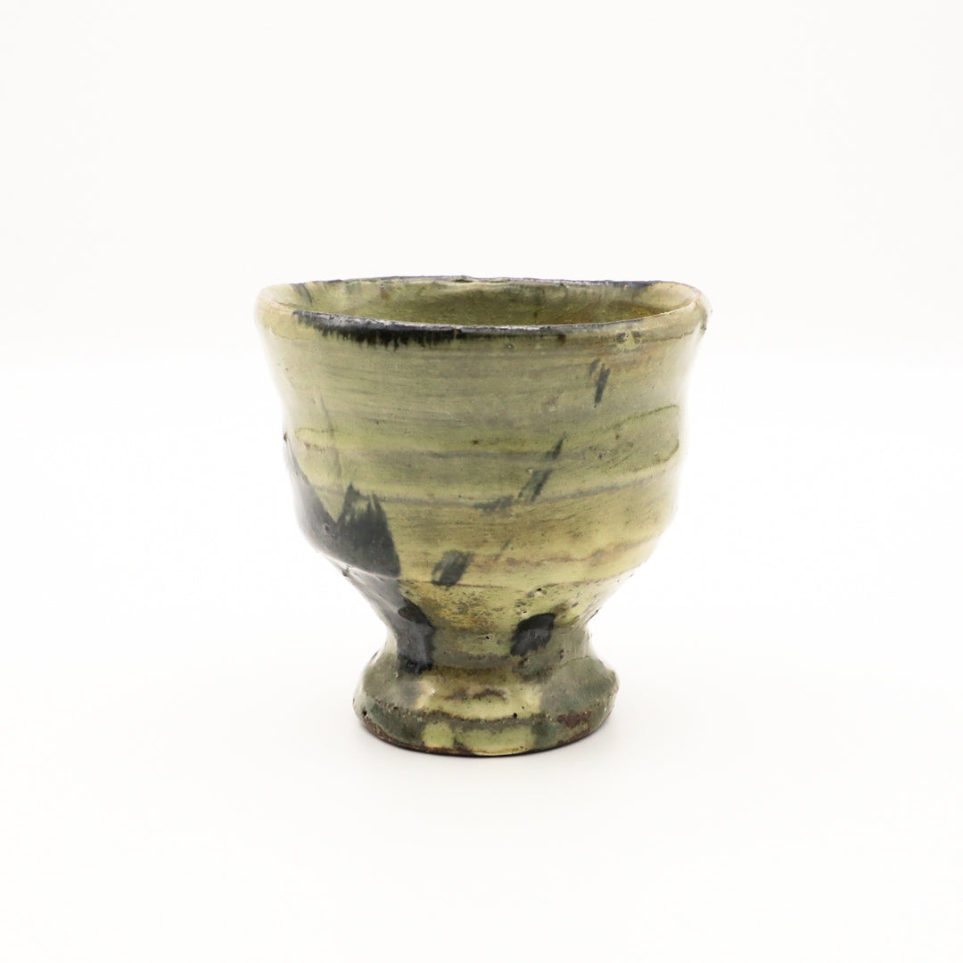 【小野正穂】並白釉くみ出し