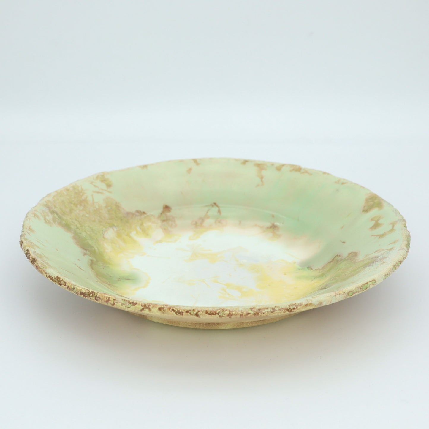 【三田和実】パスタ皿 オリーブ