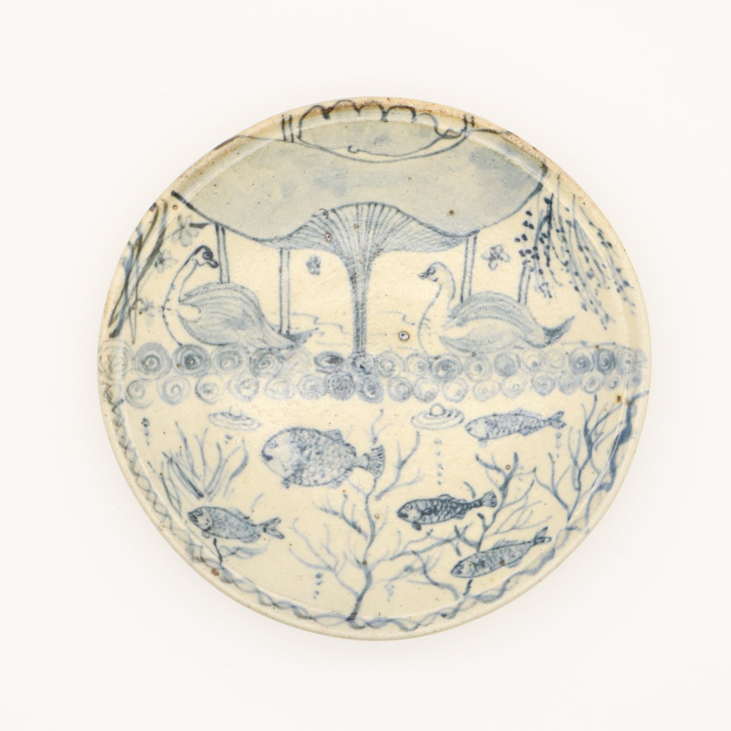 【饗庭孝昌】呉須絵皿