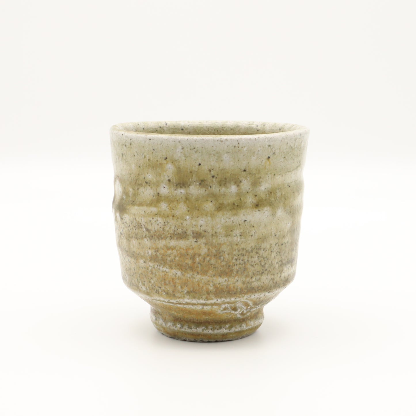 【岩見晋介】灰釉湯呑