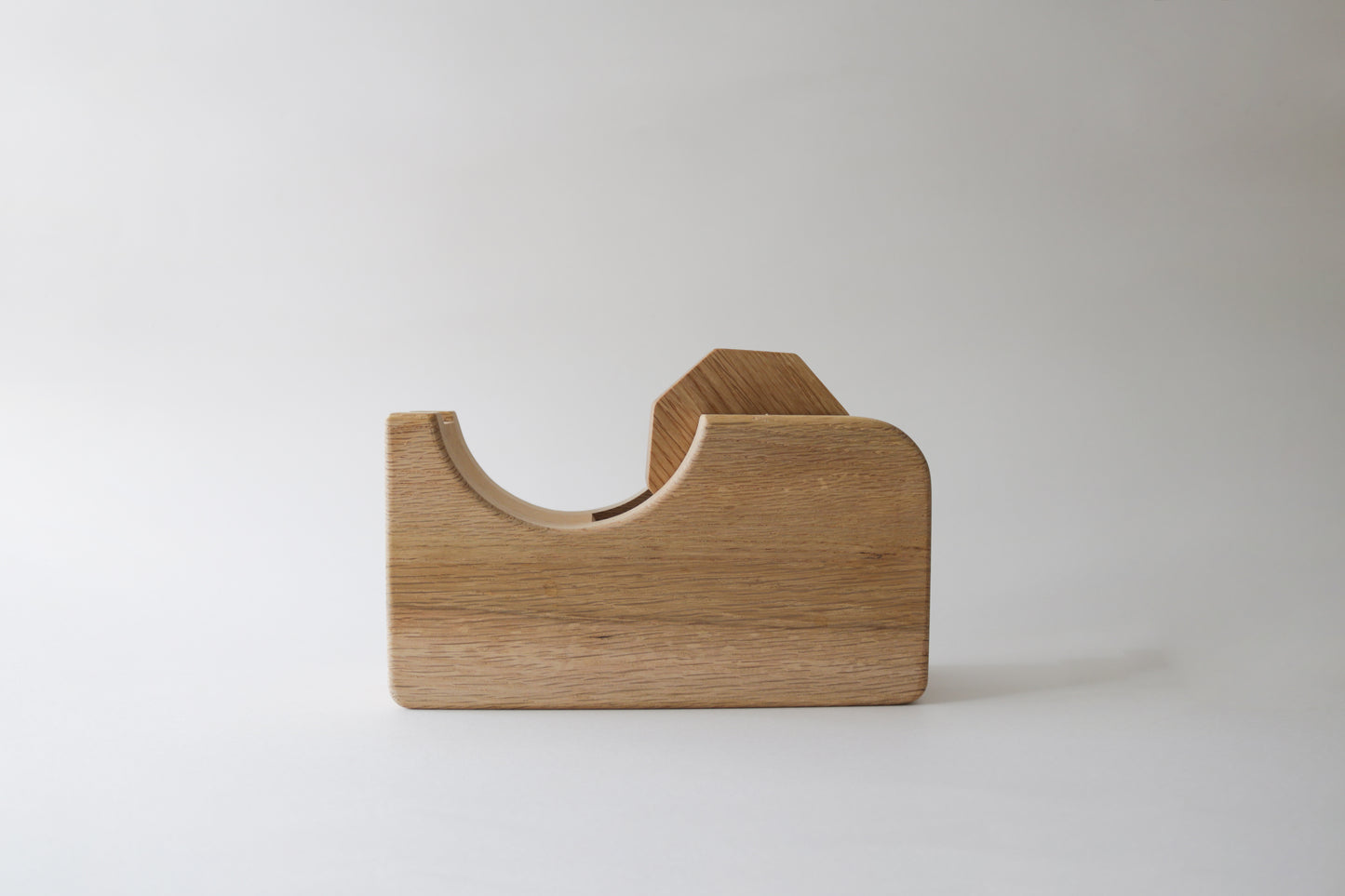 [Oak Village] Tape Cutter, Large, Brown
