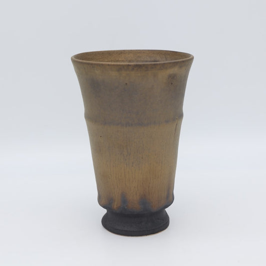 【萩原芳典】黒マット釉フリーカップ