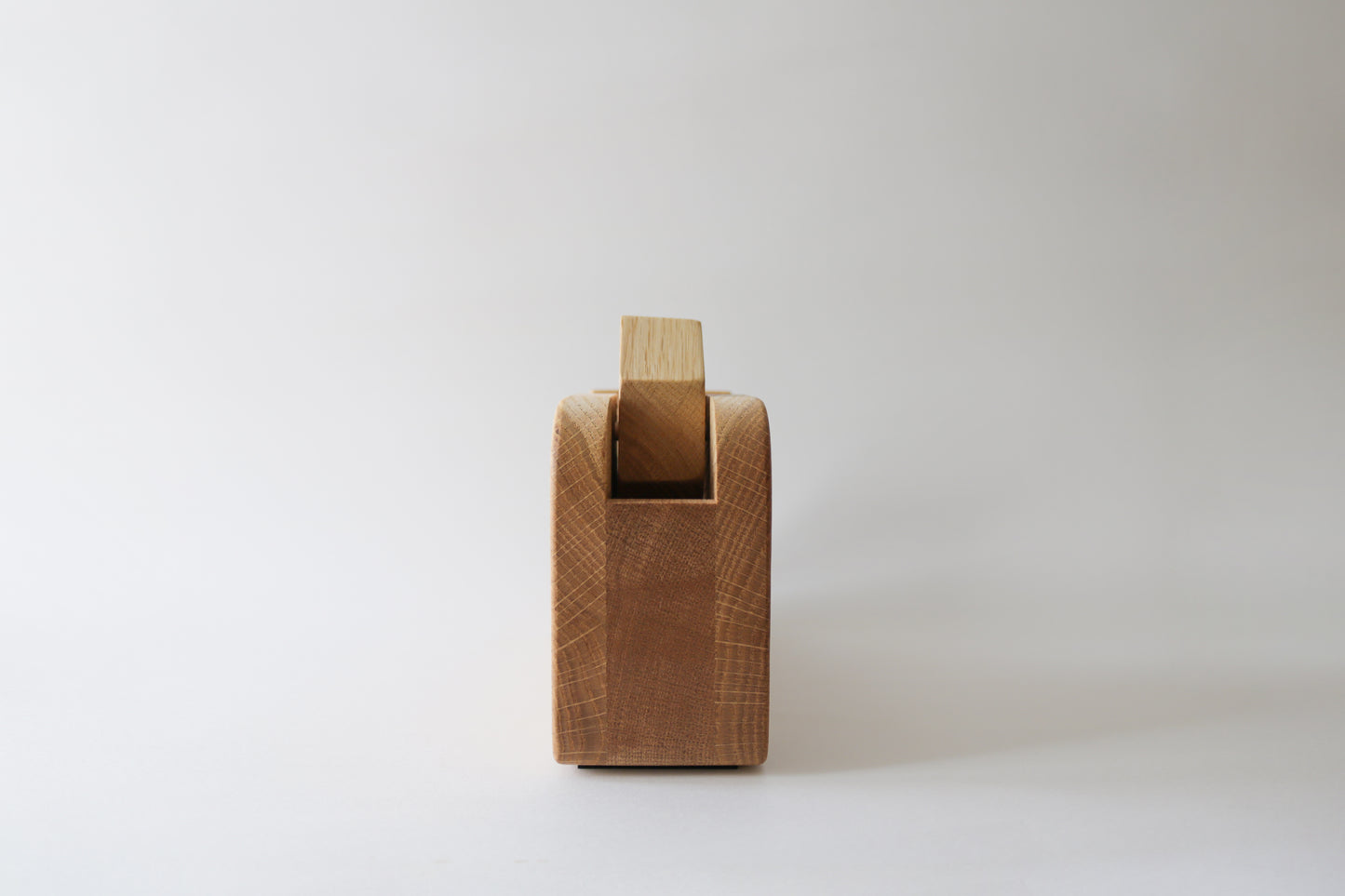 [Oak Village] Tape Cutter, Large, Brown