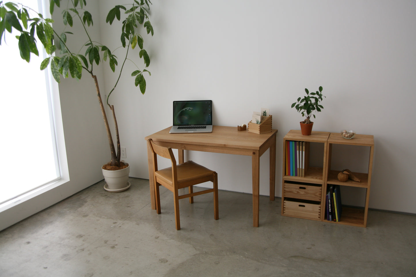 [Oak Village] Step Up Box, Natural