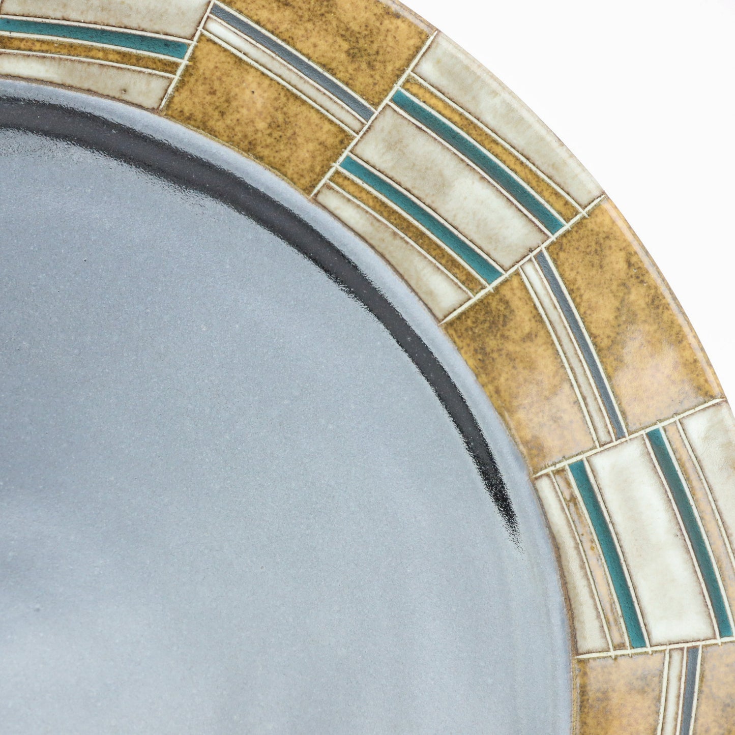 [Mukaiyama Fumiya] Inlaid glazed bowl