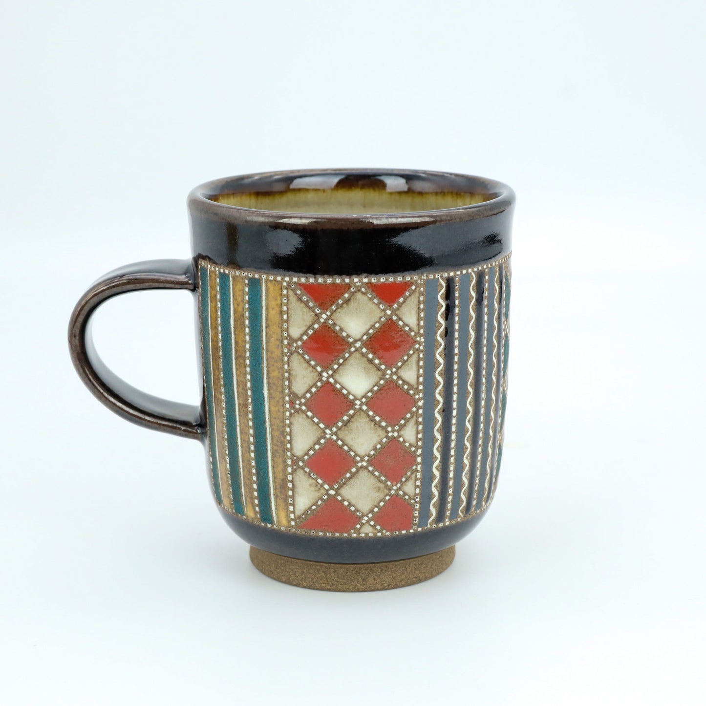[Mukaiyama Fumiya] Inlaid Glazed Madomon Mug