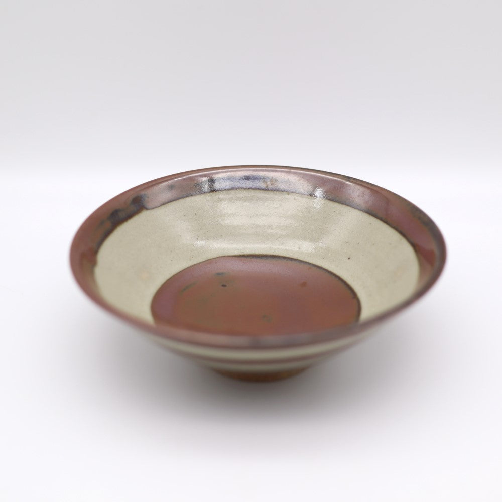 [Masataka Otsuka] Persimmon glazed 5-inch bowl