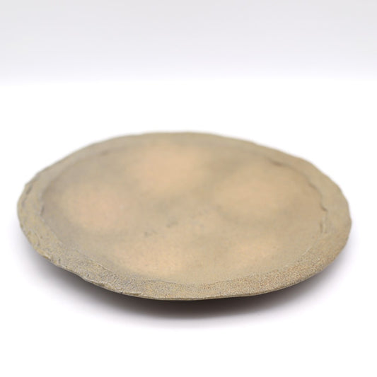 [Shinsuke Iwami] Salt-glazed 7-inch plate Aito Heiwa