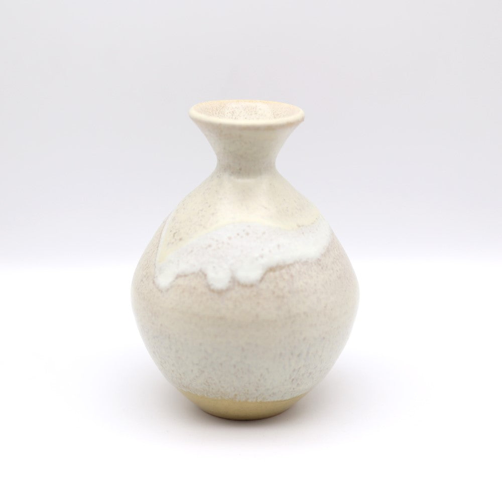[Hagiwara Yoshinori] Bran-glazed flower vase