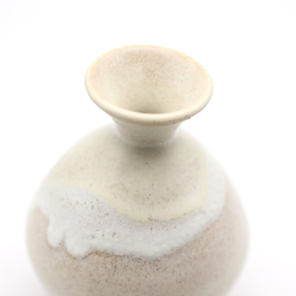 [Hagiwara Yoshinori] Bran-glazed flower vase