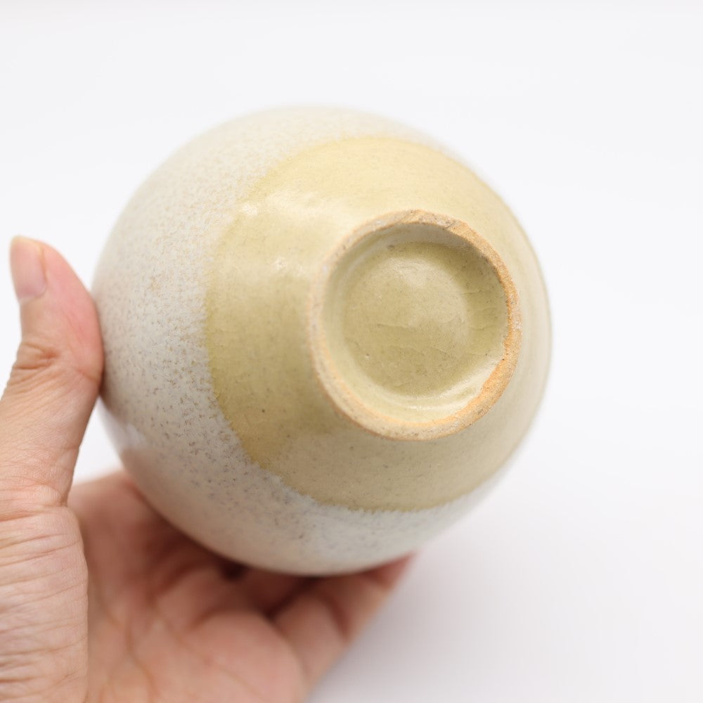 [Hagiwara Yoshinori] Bran-glazed flower vase