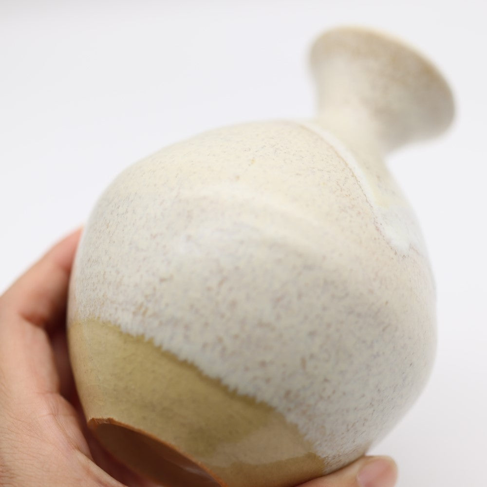 [Hagiwara Yoshinori] Bran-glazed flower vase