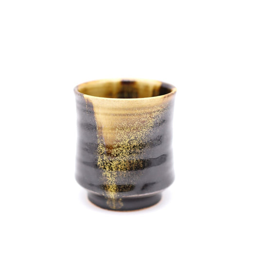 [Hagiwara Yoshinori] Black glaze teacup
