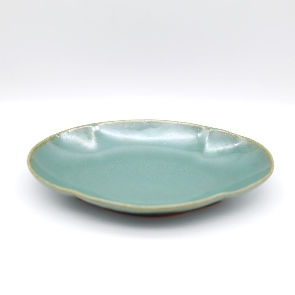 [Yaguchi Keiji] Mokko Plate, Celadon