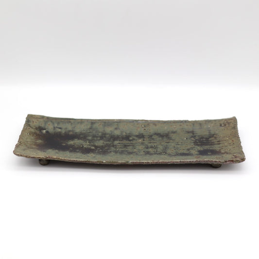 [Hiroshi Tarumi] Oribe Plate