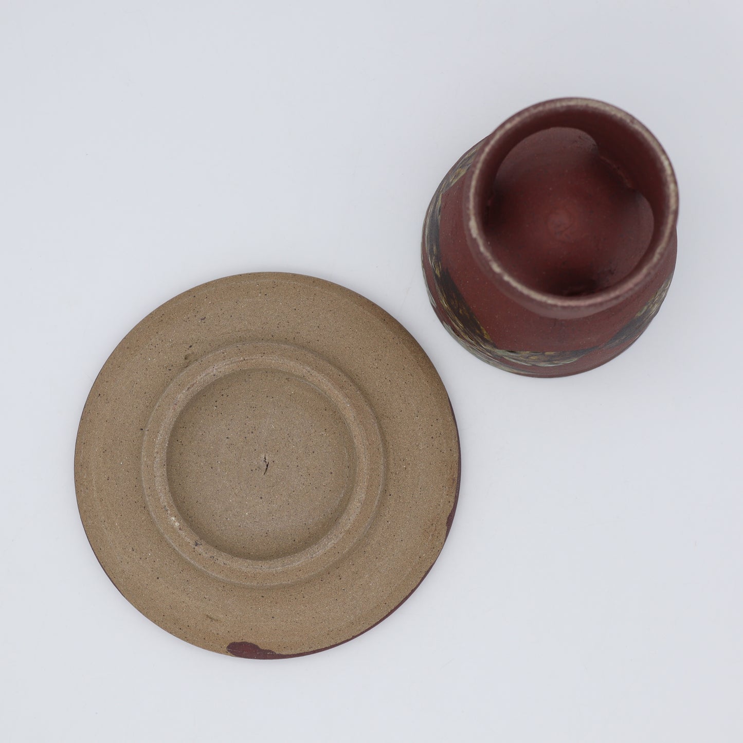 [Komine Takashi] Leaf design cup and saucer