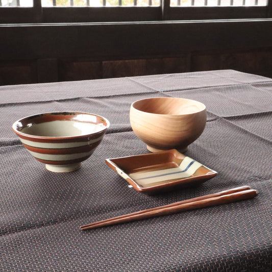 [Pottery] Masayoshi Otsuka Breakfast Set