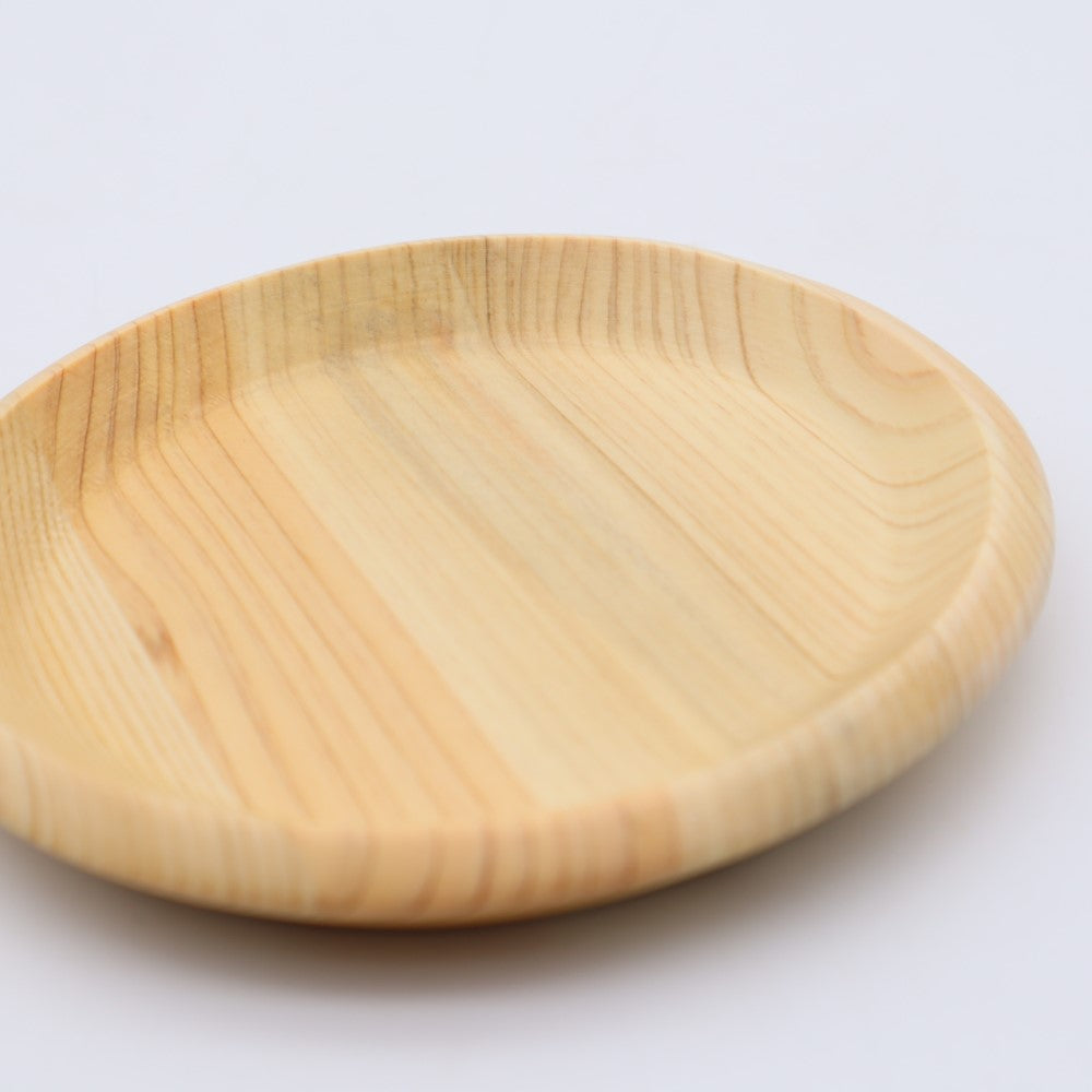 [Ceramics] Hinoki Round Plate 12cm
