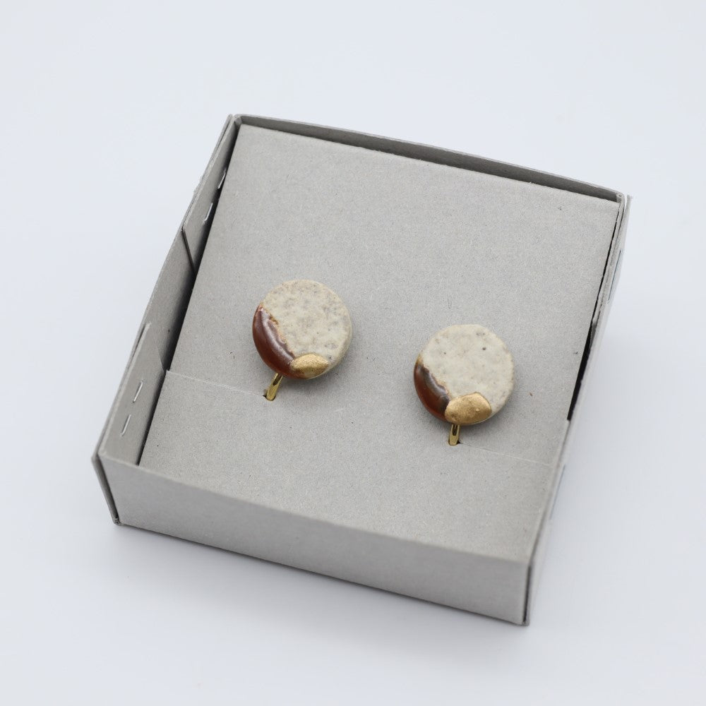 [Naoko Otsuka] Fragrant Round Earrings