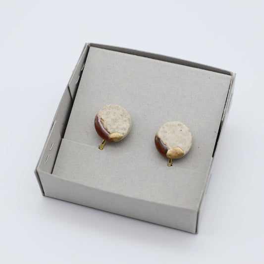[Naoko Otsuka] Fragrant Round Earrings