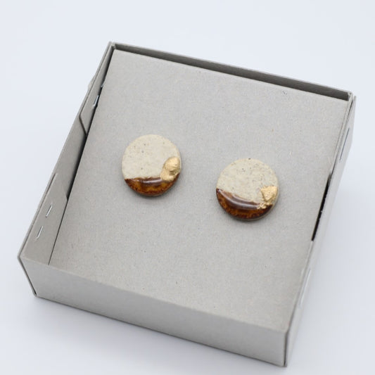 [Naoko Otsuka] Fragrant round earrings