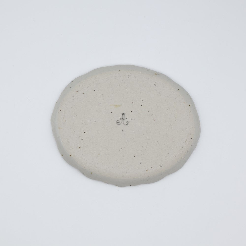 [Akimi Aigami] Decorative medium plate with arabesque pattern