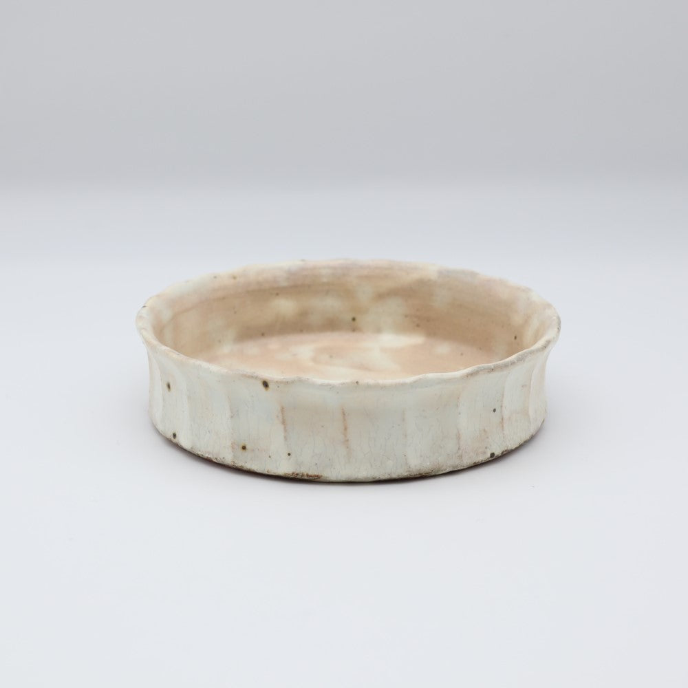 [Kenji Tayama] Kohiki Shinogi Flat Bowl