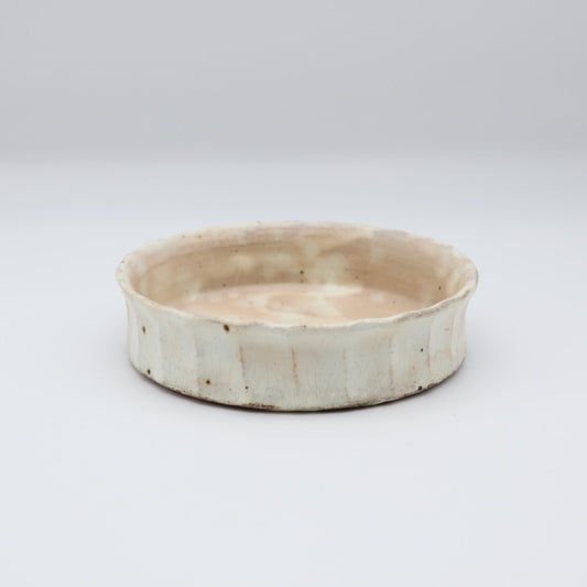 [Kenji Tayama] Kohiki Shinogi Flat Bowl