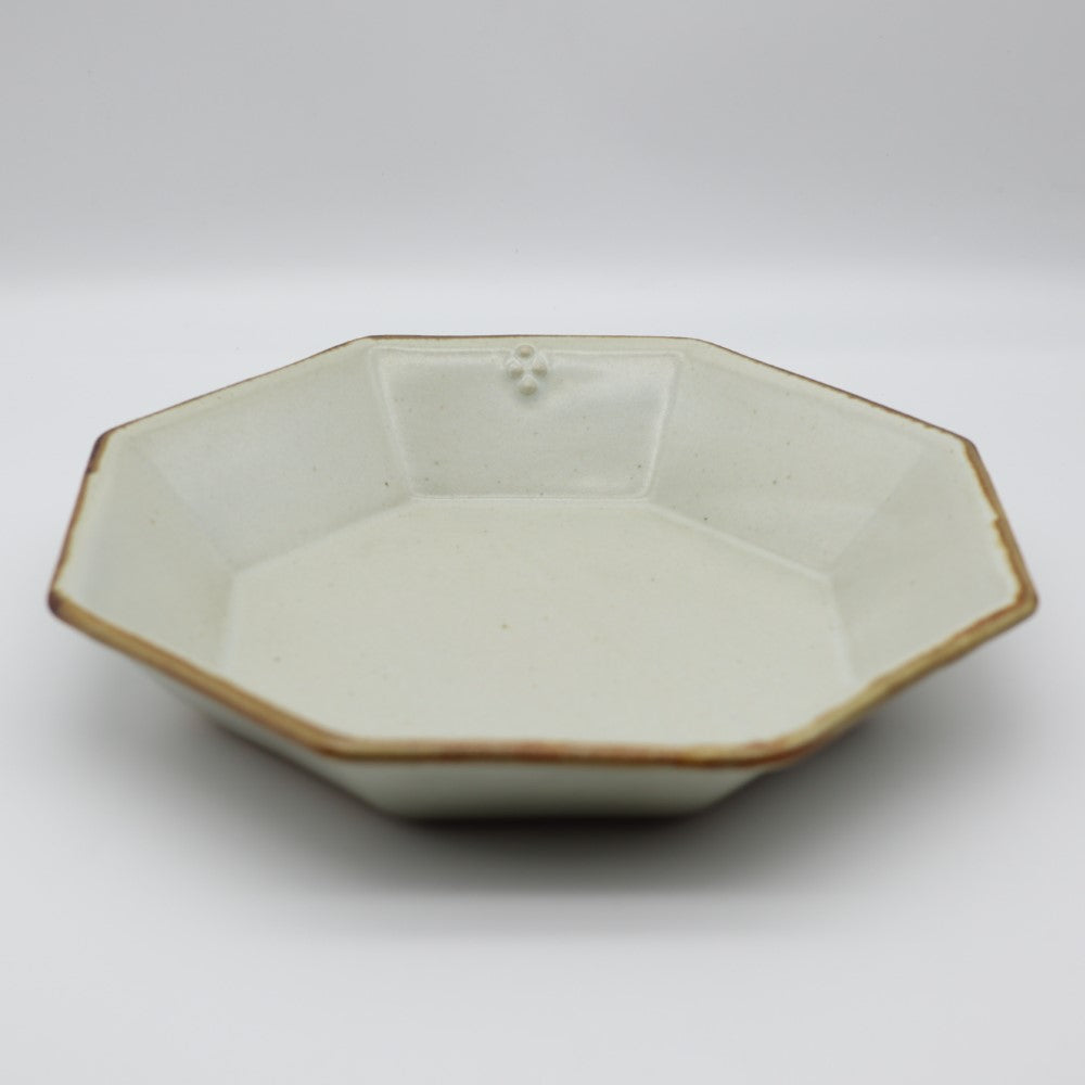 [Naoko Otsuka] Rusty rim octagonal plate