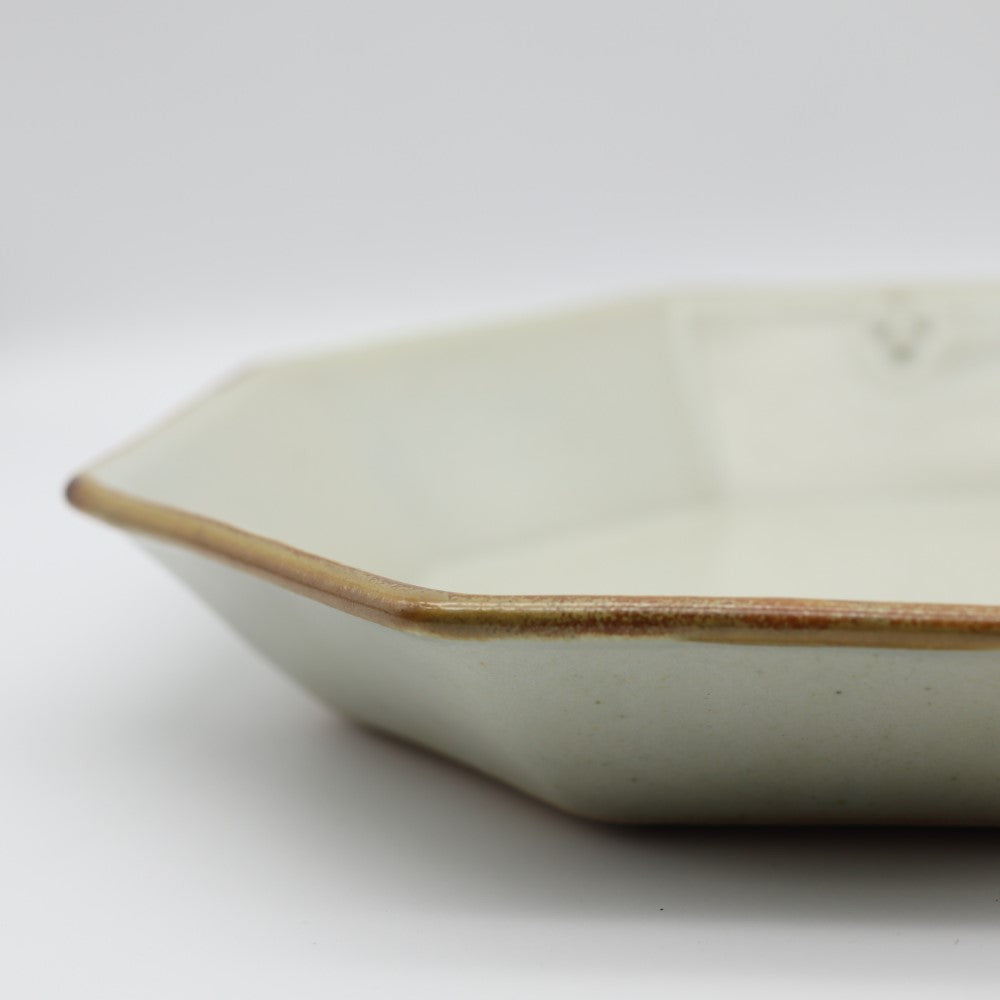 [Naoko Otsuka] Rusty rim octagonal plate