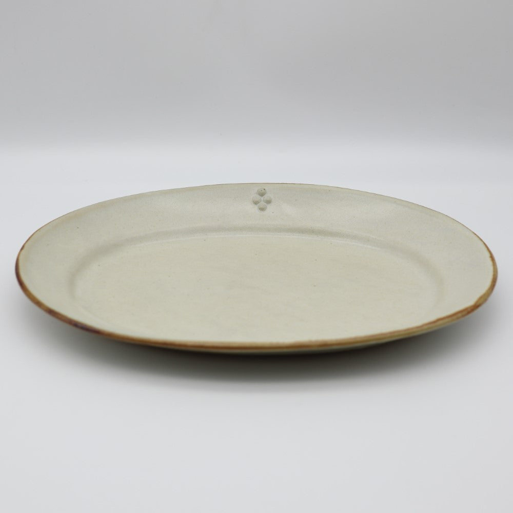 [Naoko Otsuka] Rusty Edge Oval Plate