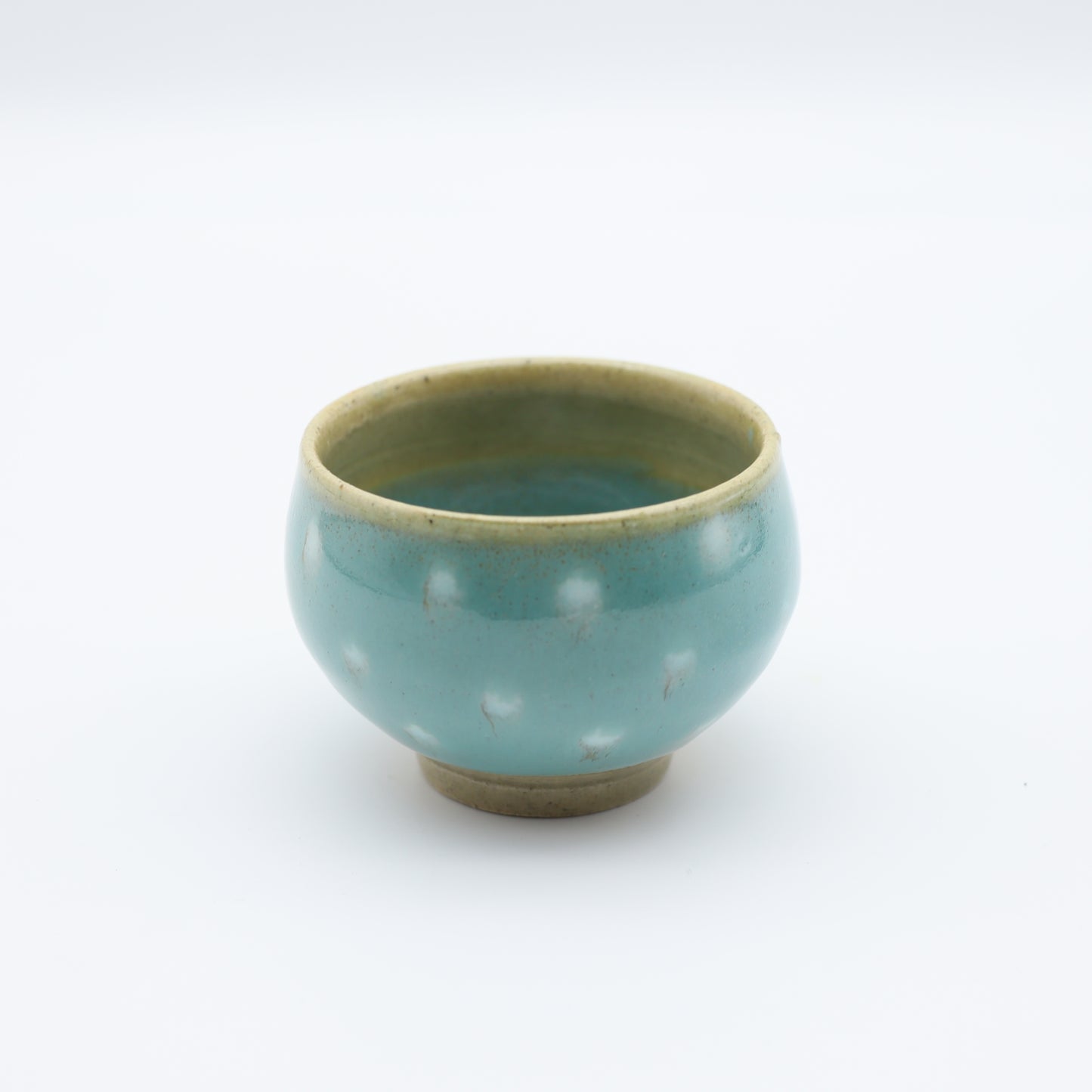 [Hagiwara Yoshinori] Celadon glazed sake cup