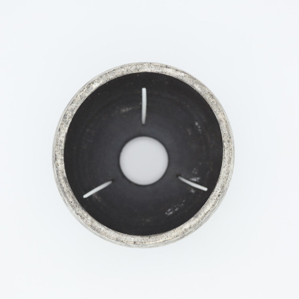 [Numano Hideaki] Flowerpot, carved and peeled