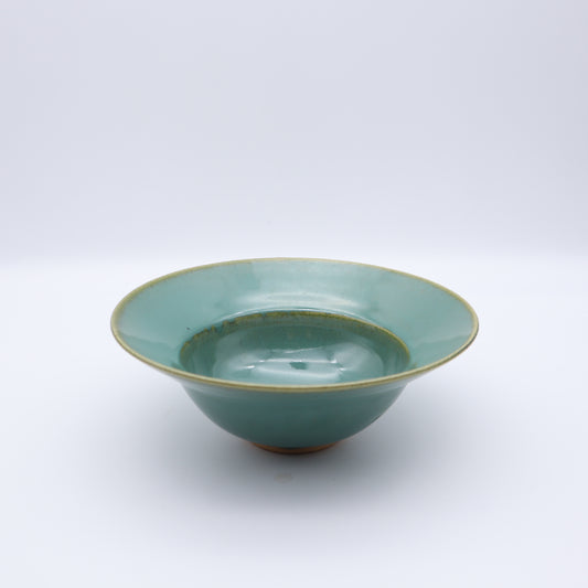 [Yaguchi Keiji] Hat Bowl Celadon