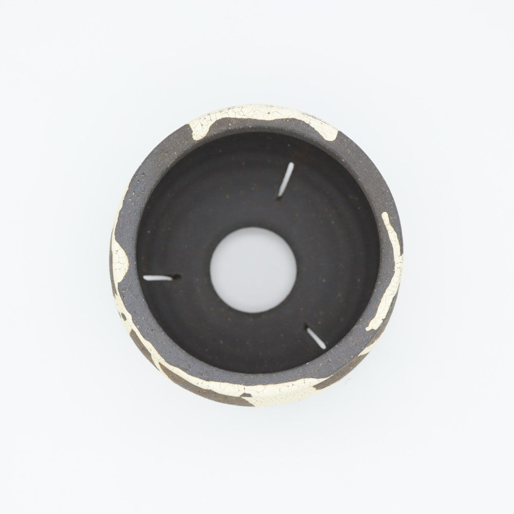 [Numano Hideaki] Black and white flower pot