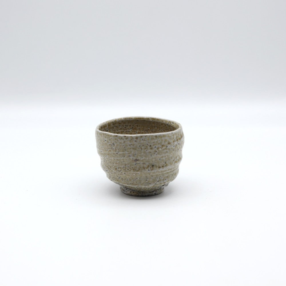 [Iwami Shinsuke] Salt-glazed sake cup