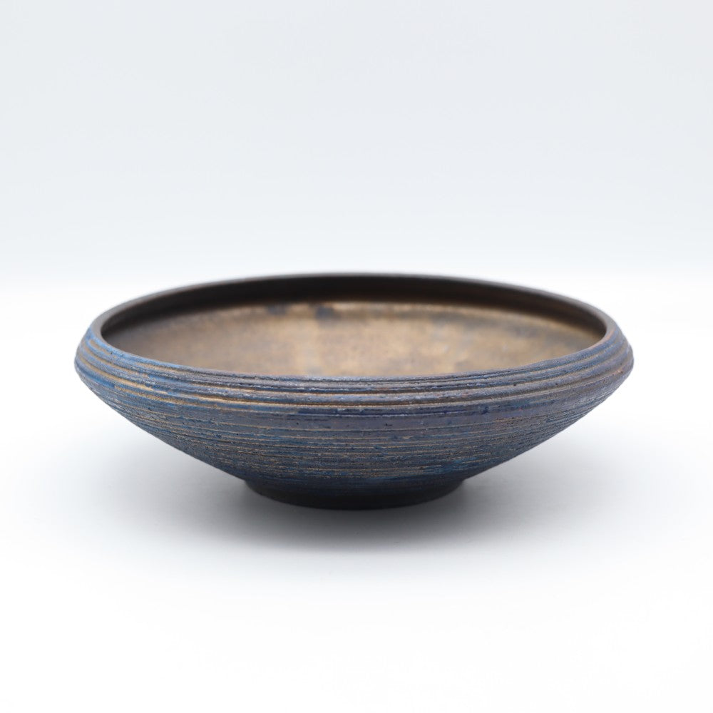 [Hodaka Ryuji] Thousand Stripes Bowl Blue