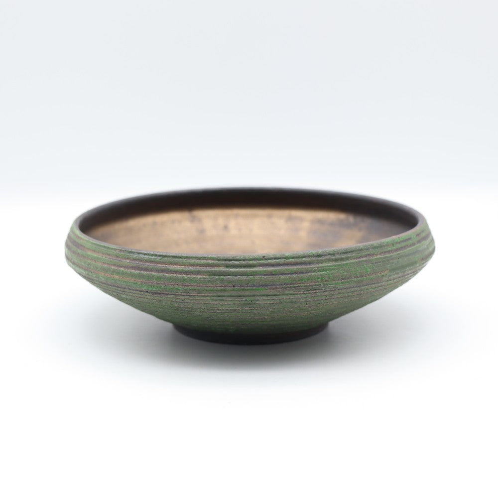[Hodaka Ryuji] Thousand-Lined Bowl, Green