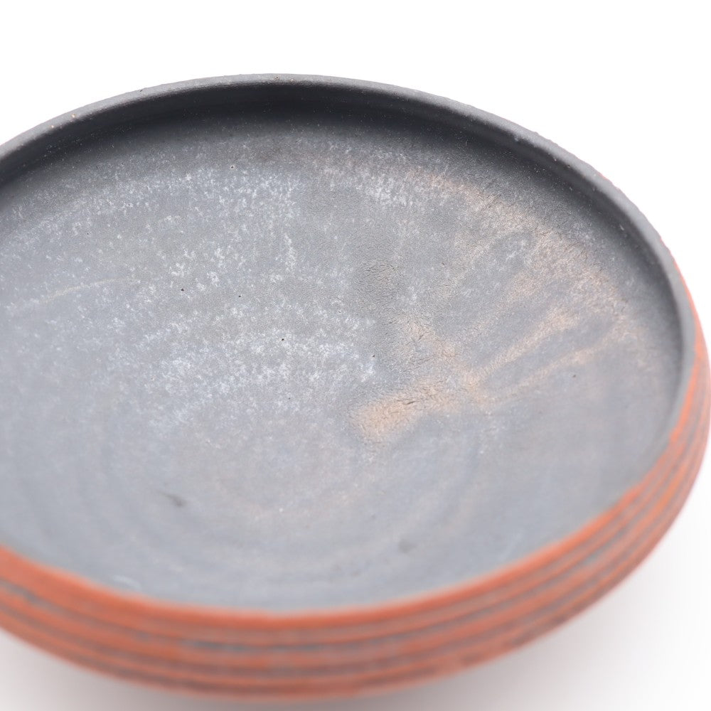 [Hodaka Ryuji] Thousand-lined bowl, red