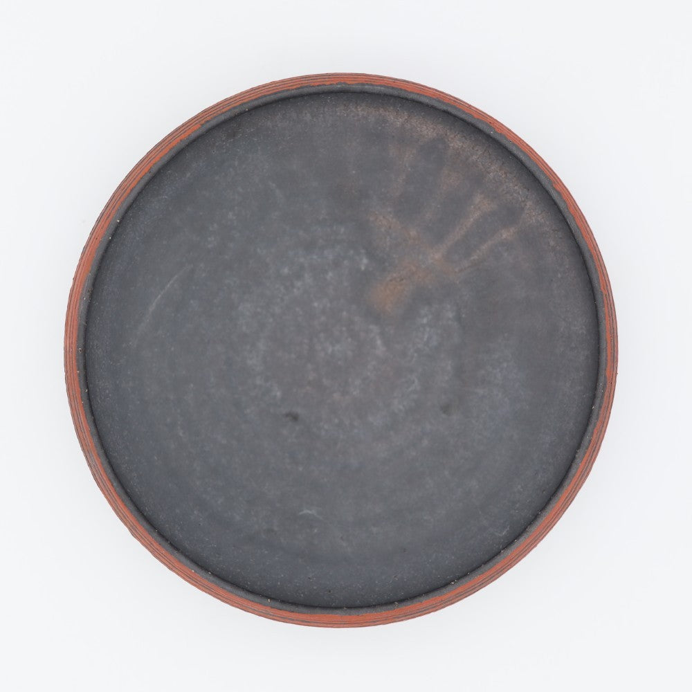 [Hodaka Ryuji] Thousand-lined bowl, red