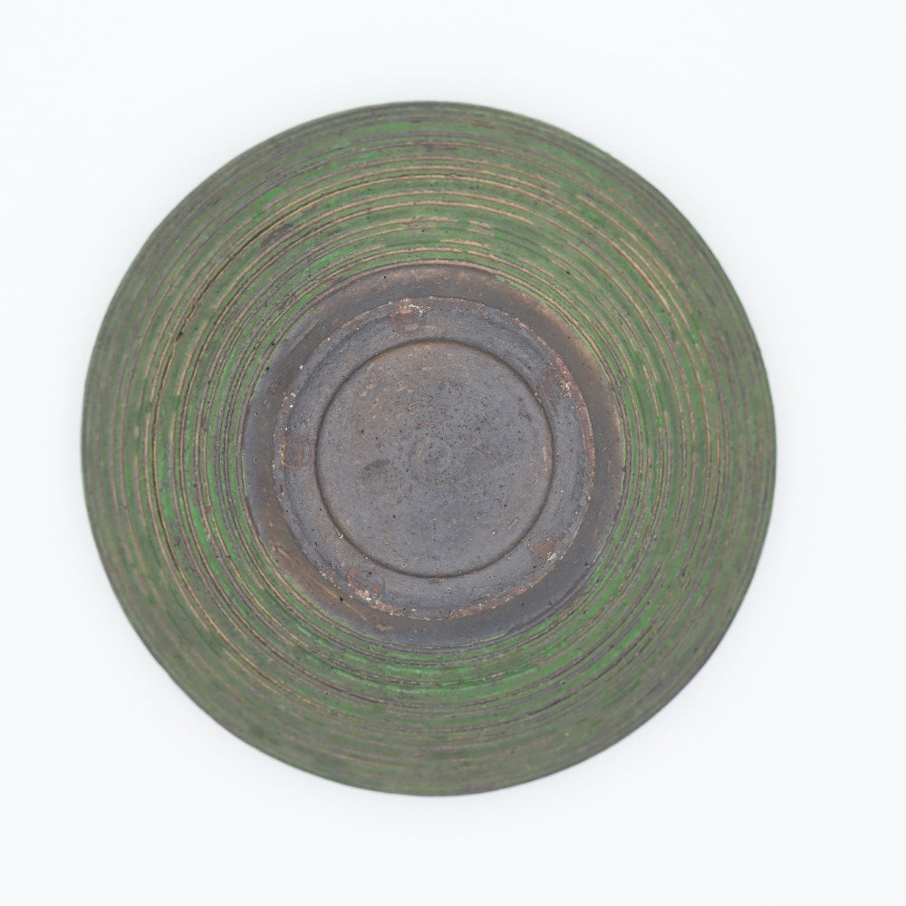 [Hodaka Ryuji] Thousand-Lined Bowl, Green