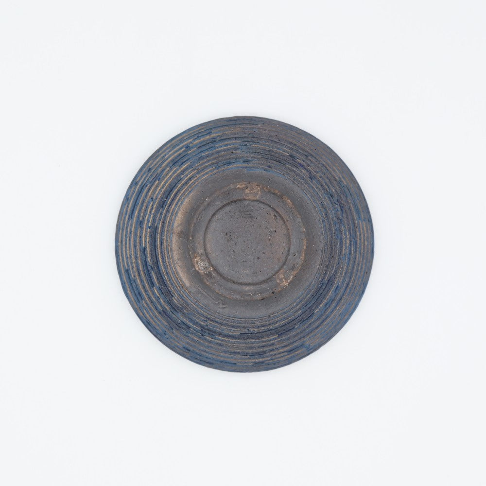 [Hodaka Ryuji] Thousand Stripes Small Bowl, Blue